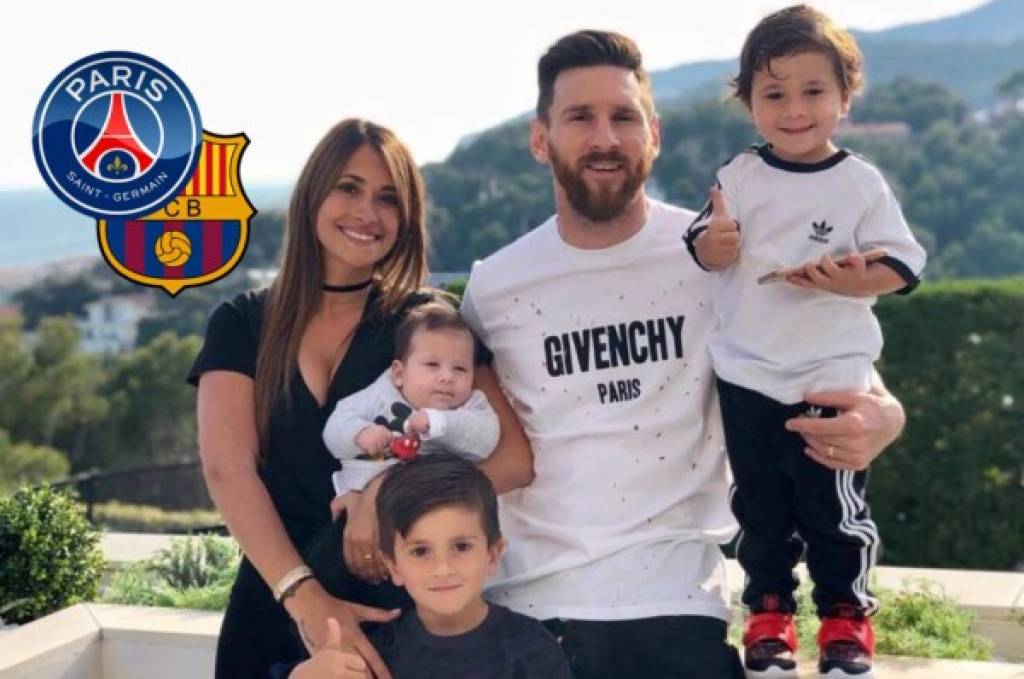 Antonella y su mensaje a Messi tras volar hacia París para firmar con el PSG